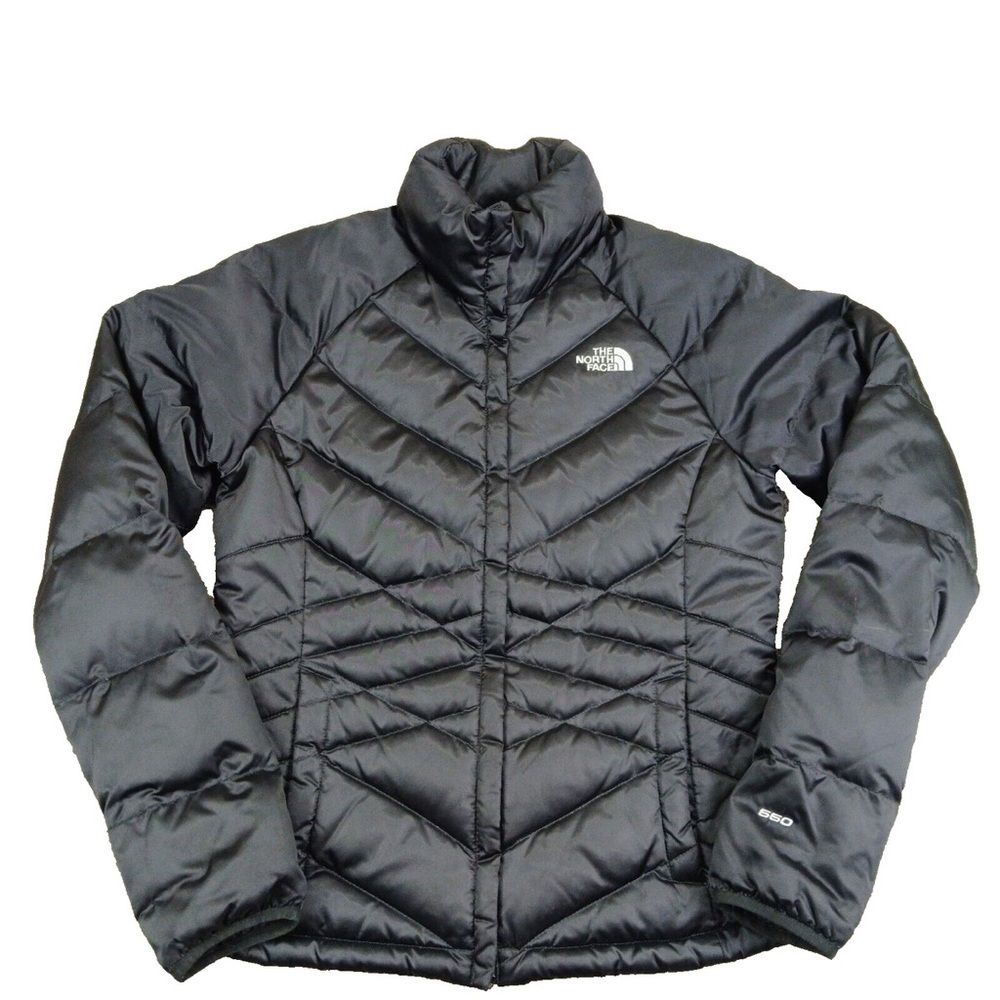 Women’s The North Face Aconcagua Puffer Jacket Black Size Medium